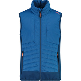 CMP Kinder Hybrid Hoodie Weste, Campari, 152