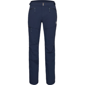 Pantalon De Randonnée Mammut Noir Pour Femme - Taille 40 Short (coupe Courte) - 94% Polyamide