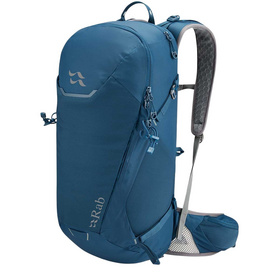 Sac à Dos RAB Ascendor 28L - Randonnée, Camping, Escalade - Bleu, Polyester Résistant - Neuf Sous Blister